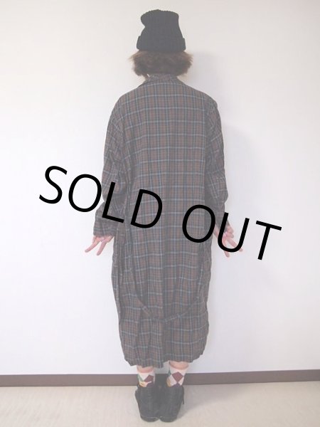 画像4: 1960s【TOWNCRAFT】チェックガウン (4)