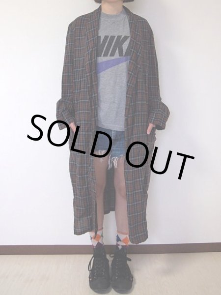 画像2: 1960s【TOWNCRAFT】チェックガウン (2)