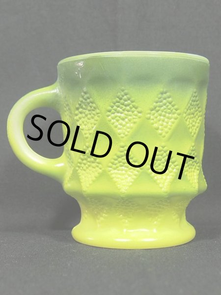 画像3: 60s-70s【FireKing】キンバリーマグ・グリーン  (3)