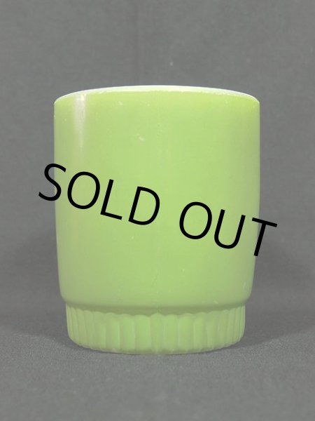 画像4: 60s-70s【FireKing】リブボトムマグ・グリーン (4)