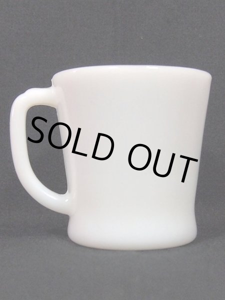 画像3: 50s【FireKing】Dハンドルマグ・ホワイト (3)