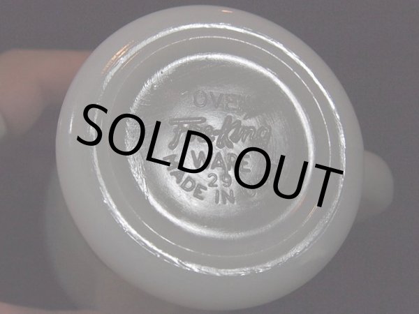 画像5: 50s【FireKing】Dハンドルマグ・ホワイト (5)