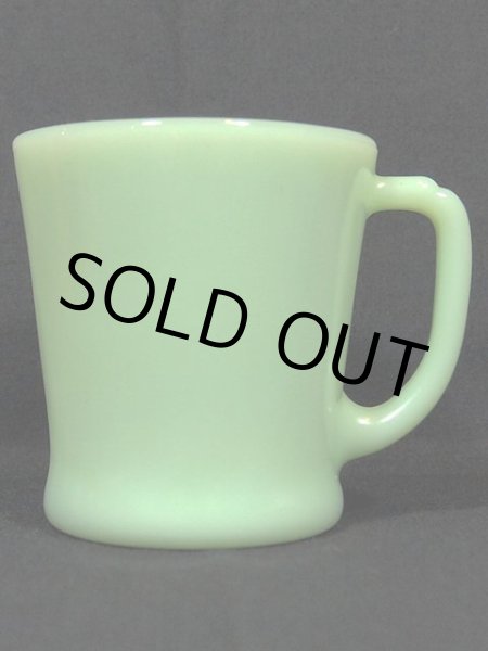 画像2: ラベル付き!!60s【FireKing】ジェダイDハンドルマグ (2)