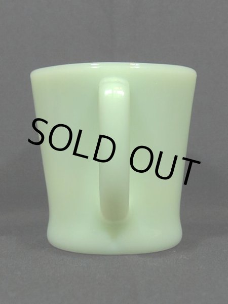 画像3: ラベル付き!!60s【FireKing】ジェダイDハンドルマグ (3)