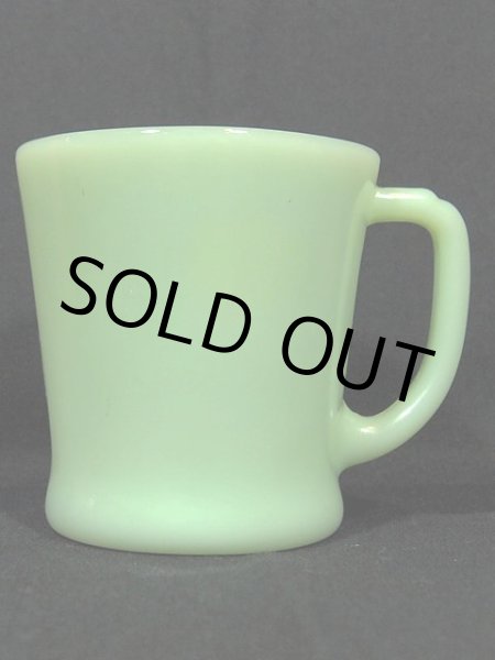 画像2: ラベル付き!!60s【FireKing】ジェダイDハンドルマグ (2)