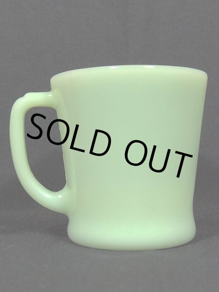 画像4: ラベル付き!!60s【FireKing】ジェダイDハンドルマグ (4)