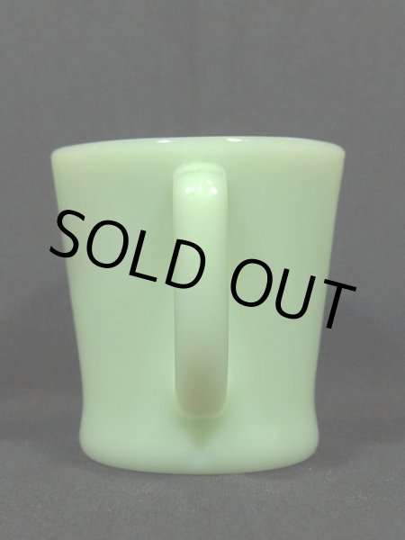 画像3: ラベル付き!!60s【FireKing】ジェダイDハンドルマグ (3)