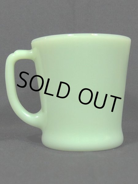 画像4: ラベル付き!!60s【FireKing】ジェダイDハンドルマグ (4)