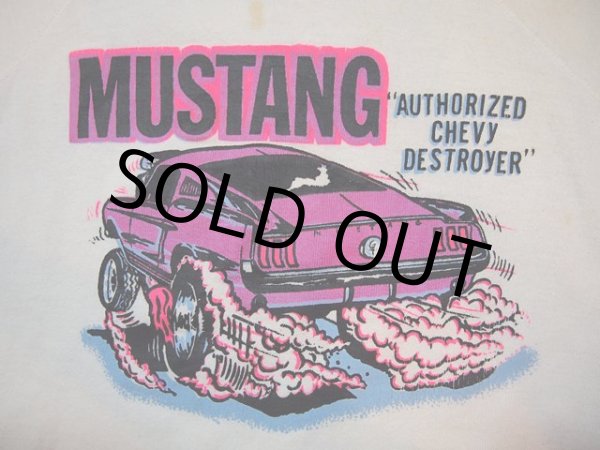 画像3: 1960s【MUSTANG】半袖スウェット (3)