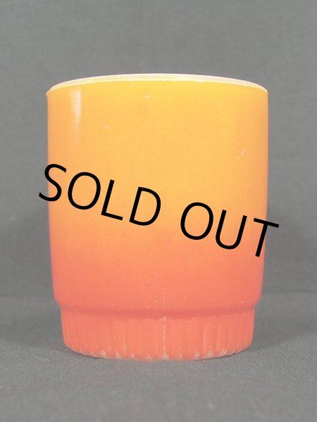 画像4: 60s-70s【FireKing】リブボトムマグ・オレンジ (4)