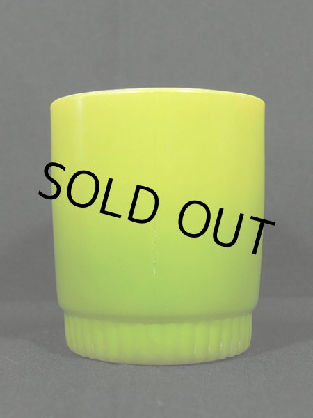 画像4: 60s-70s【FireKing】リブボトムマグ・ライトグリーン (4)