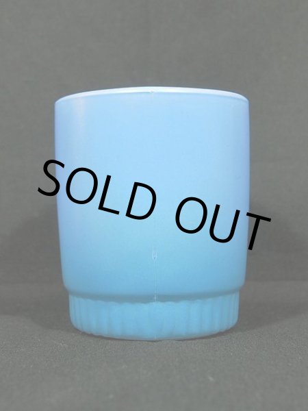 画像4: 60s-70s【FireKing】リブボトムマグ・ライトブルー (4)