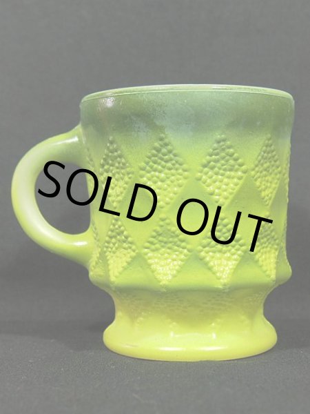 画像3: 60s-70s【FireKing】キンバリーマグ・グリーン (3)