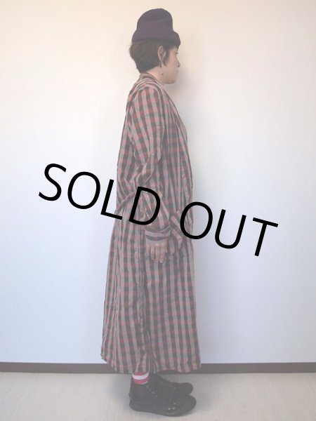 画像3: 1960sチェックガウン (3)