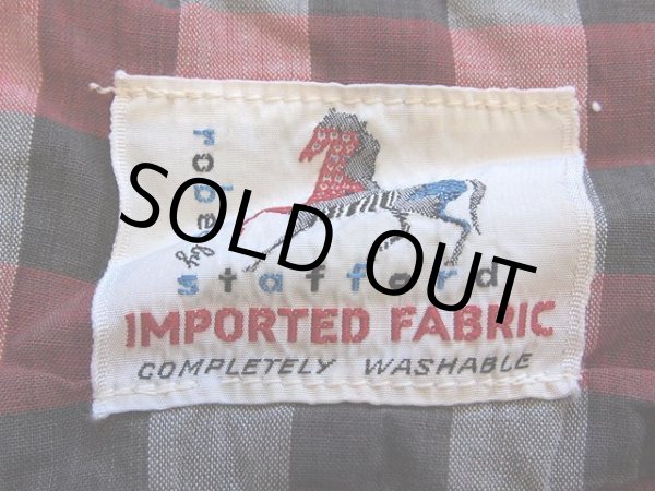 画像5: 1960sチェックガウン (5)