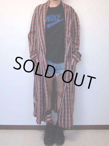 画像2: 1960sチェックガウン (2)