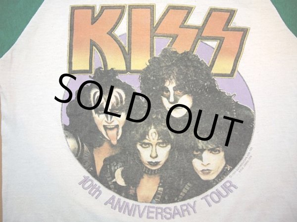 画像4: 1980s【KISS】10th ANNIVERSARYツアーTシャツ (4)