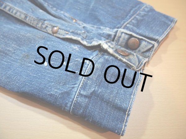 画像4: 1960s【Wrangler】縦ベル111MJデニムジャケット　Size34 (4)