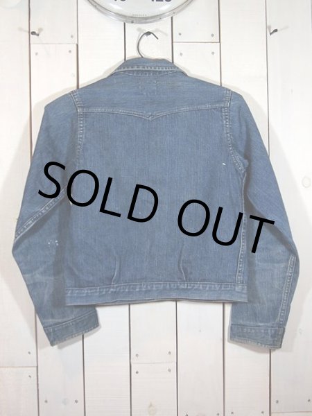 画像2: 1950s【LEVI'S】DENIM FAMILYデニムランチジャケット (2)