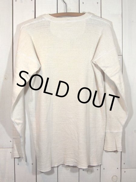 画像2: 1940sウール混アンダーシャツ (2)