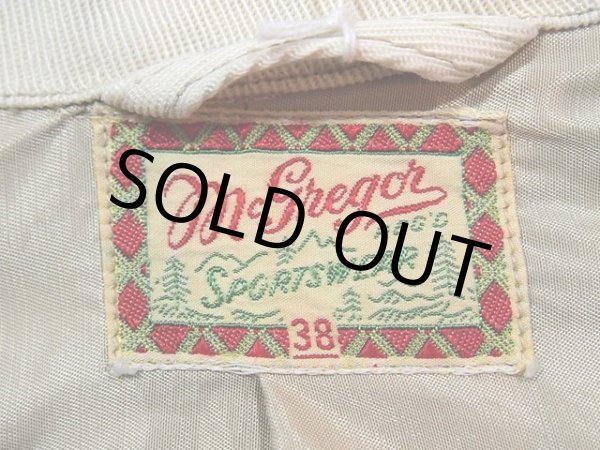 画像3: 1940s【McGREGOR】ドリズラージャケット (3)