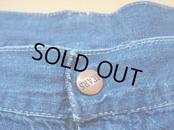 画像3: 1960s【Sears】デニムペインターパンツ (3)