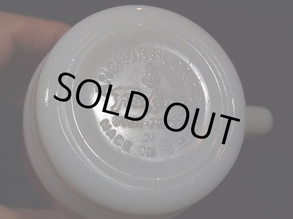 画像5: 60s-70s【FireKing】スタッキングマグ・ギンガムチェック(レッド)  (5)