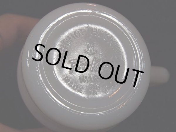 画像5: 60s【FireKing】スタッキングマグ・ギンガムチェック(レッド) (5)