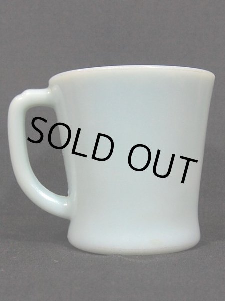 画像3: 50s【FireKing】Dハンドルマグ・ターコイズブルー (3)