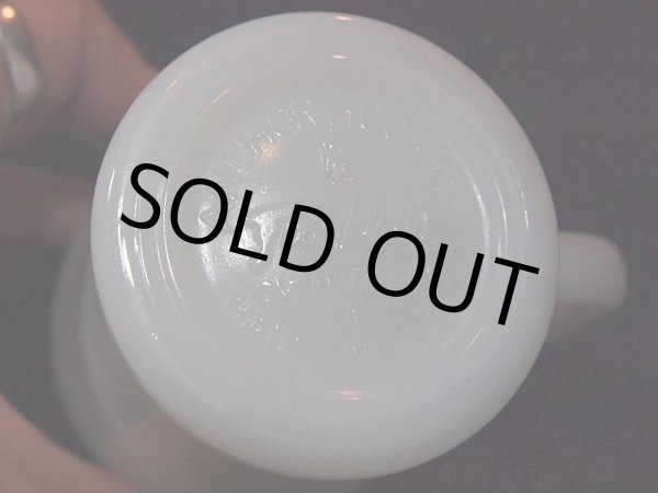 画像5: 60s-70s【FireKing】ソーダマグ・ホワイト (5)