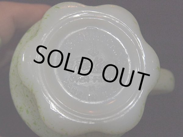 画像5: 60s-70s【FireKing】コンコードマグ・グリーンスプラッシュ (5)