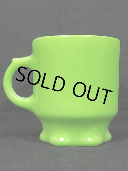 画像3: 60s-70s【FireKing】コンコードマグ・グリーン (3)