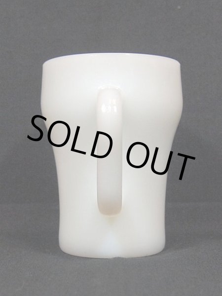 画像2: 60s-70s【FireKing】ソーダマグ・ホワイト (2)