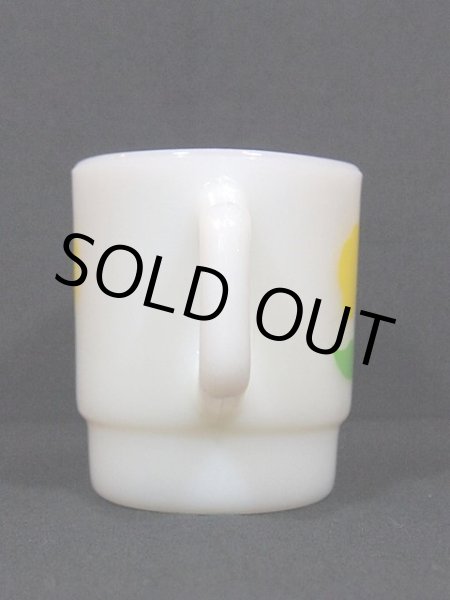 画像2: 60s-70s【FireKing】スタッキングマグ・ポピー (2)