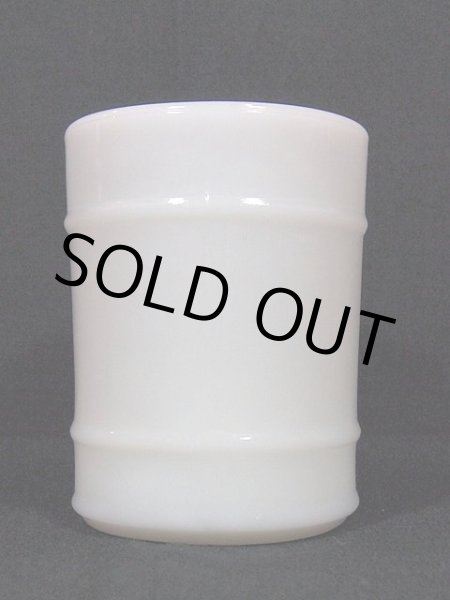 画像4: 60s-70s【FireKing】バレルマグ・ホワイト (4)