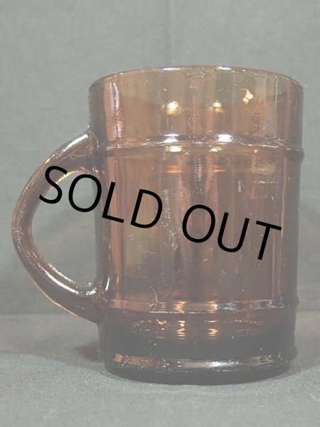 画像3: 60s-70s【FireKing】バレルマグ・アンバー (3)