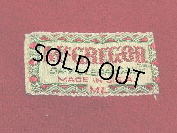 画像3: 1950s【McGREGOR】ウールシャツ (3)