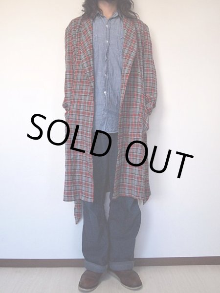 画像4: 1970s【JCPenney】チェックガウン (4)