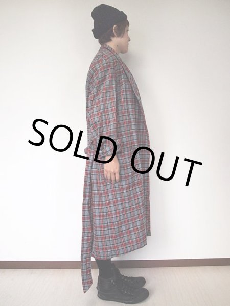 画像2: 1970s【JCPenney】チェックガウン (2)