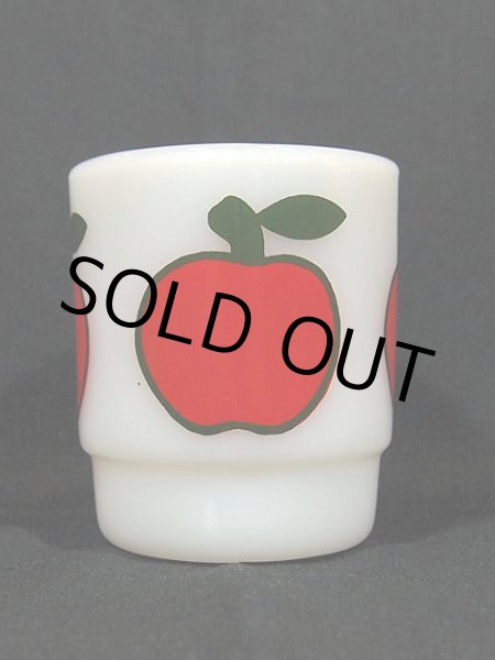 画像4: 60s【FireKing】スタッキングマグ・スーパーフルーツ(アップル) (4)