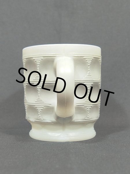 画像2: 60s【FireKing】キャメロットマグ・ブラック  (2)