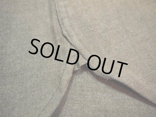 画像5: 1940sチンスト付きオフィサーシャツ  (5)