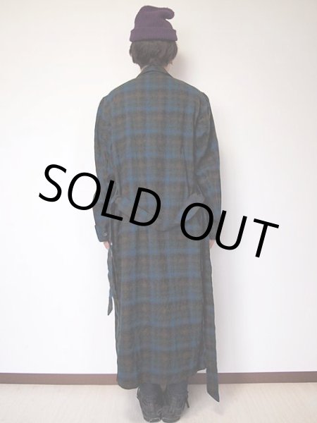 画像4: 1950s【PENDLETON】オンブレーチェックウールガウン  (4)