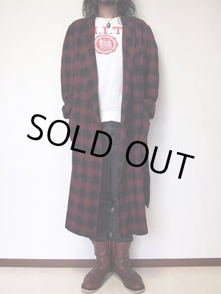 画像4: 1950s【PENDLETON】オンブレーチェックウールガウン  (4)