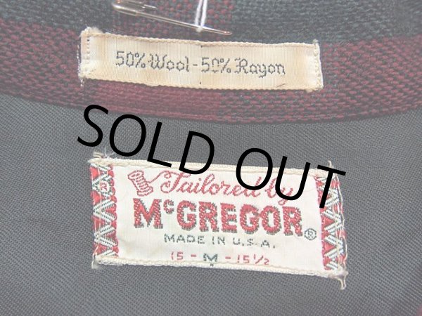 画像3: 1960s【McGREGOR】ウールシャツ (3)