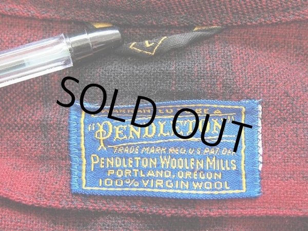 画像5: 1950s【PENDLETON】オンブレーチェックウールガウン  (5)