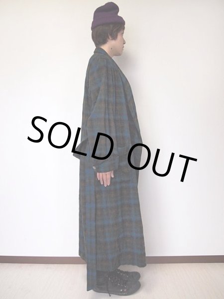 画像3: 1950s【PENDLETON】オンブレーチェックウールガウン  (3)