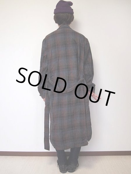 画像3: 1970s【PENDLETON】オンブレーチェックウールガウン  (3)