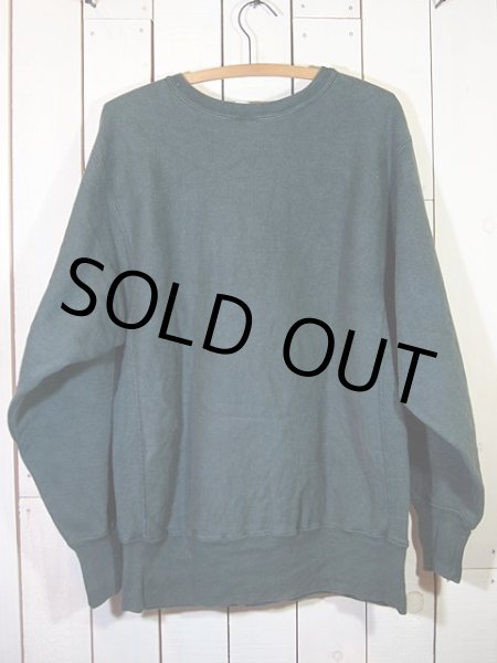 画像2: 1990s【Champion】リバースウィーブスウェット〝モスグリーン〟 (2)