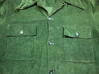 画像1: 1940sコーデュロイシャツ